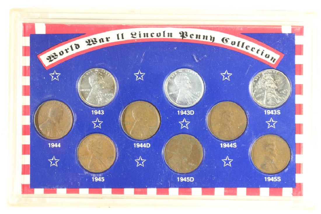 WWII LINCOLN PENNY COLLECTION (1 of 2)