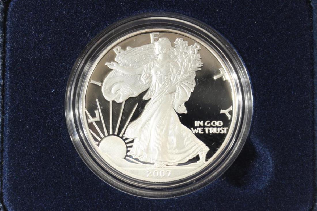 2007-W PROOF AMERICAN SILVER EAGLE (1 of 3)