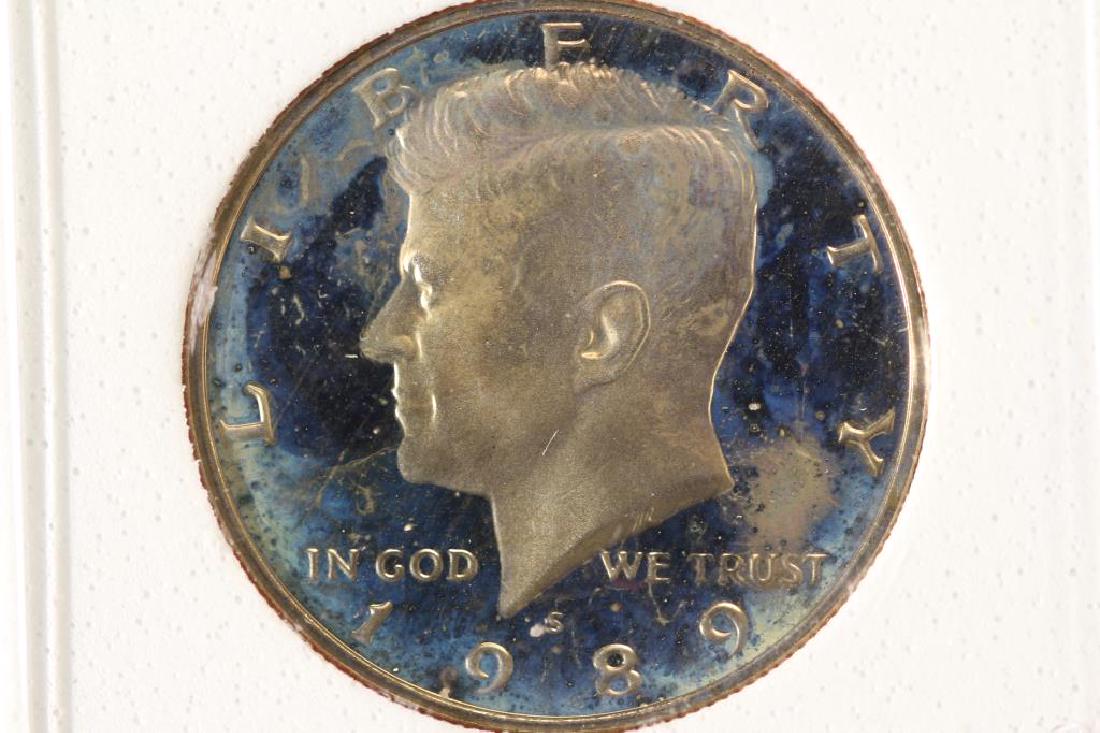 1989-S KENNEDY HALF DOLLAR PROOF DCAM (1 of 3)