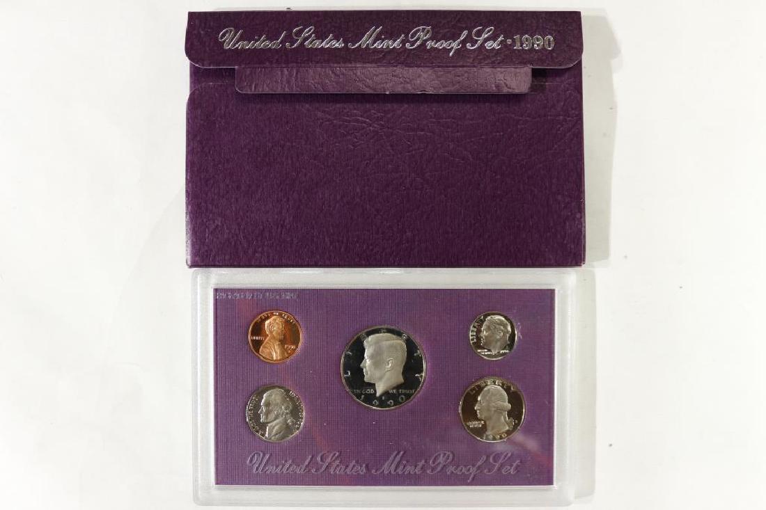 1990 US PROOF SET (WITH BOX) (1 of 2)