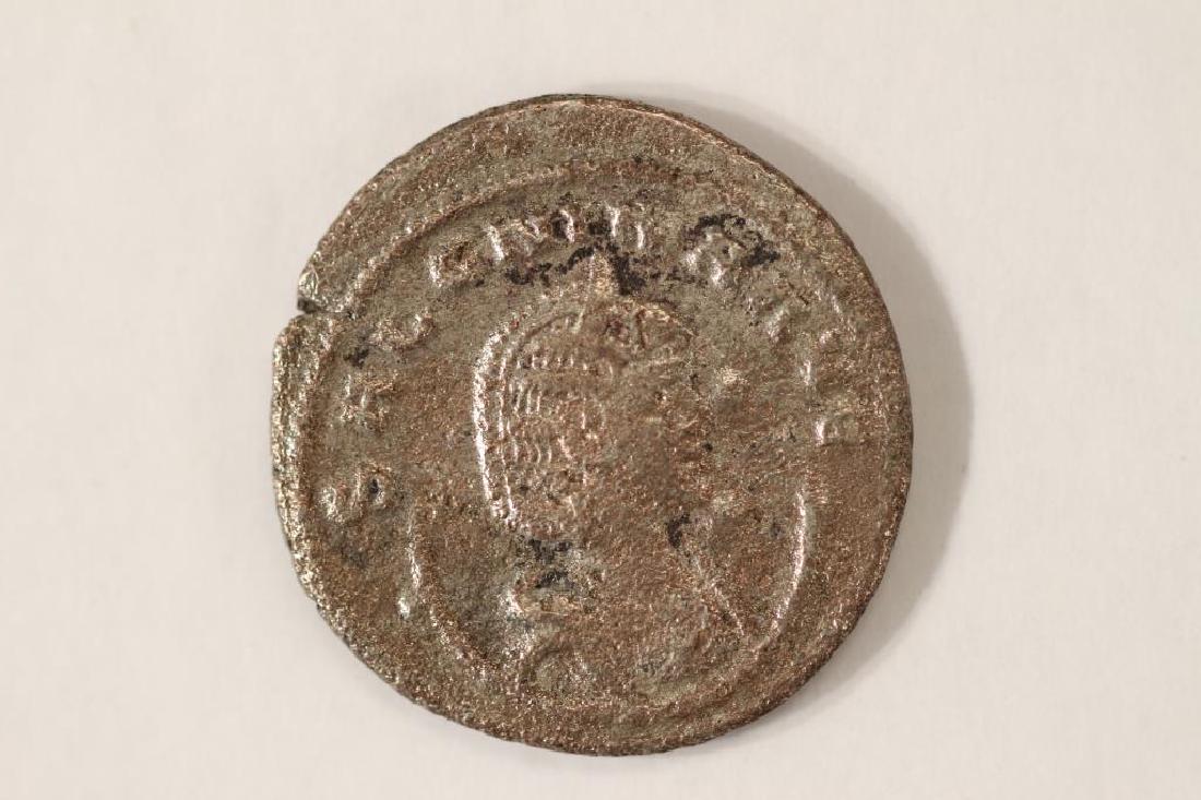 DIED 268 A.D. ROMAN ANTONINIANUS ANCIENT COIN: DRAPED BUST RIGHT / VENUS STANDING LEFT