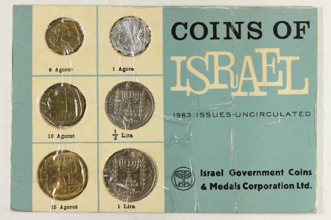 1963 COINS OF ISRAEL UNC SET (1 of 2)