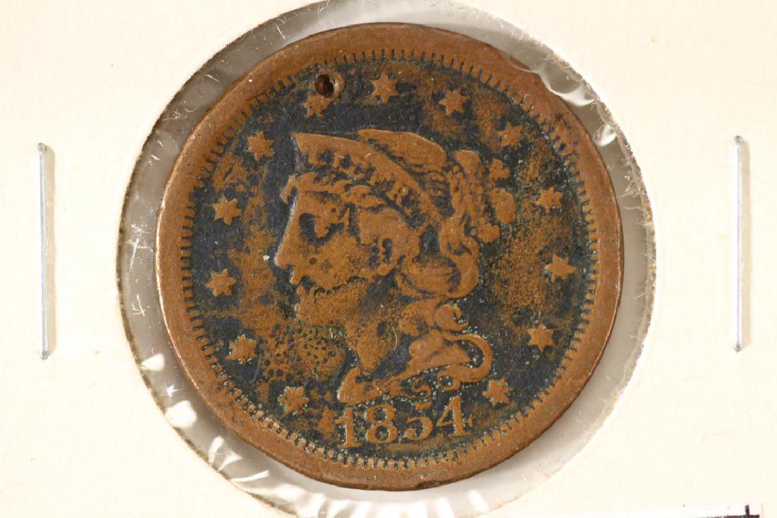 1854 US LARGE CENT (1 of 2)