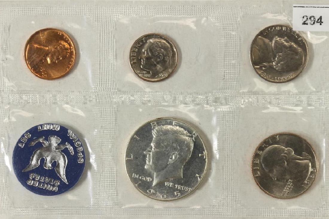 1965 US SPECIAL MINT SET WITHOUT ENVELOPE (1 of 2)