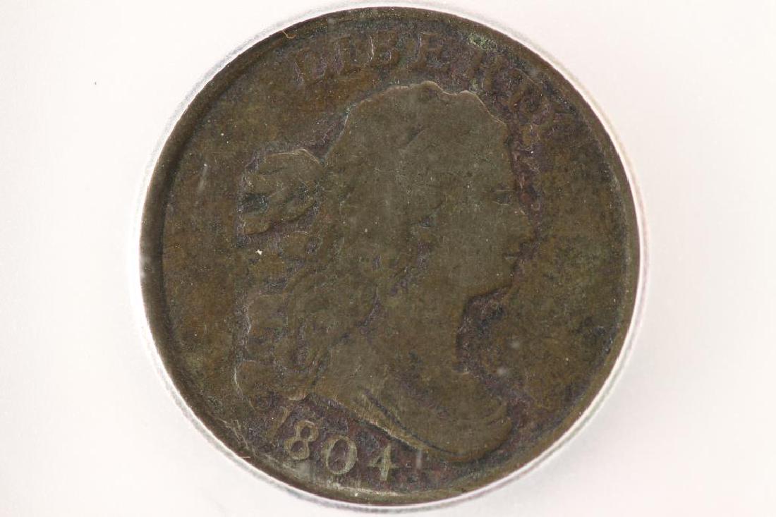 1804 US HALF CENT PLAIN 4, NO STEMS ICG VG08 (1 of 3)
