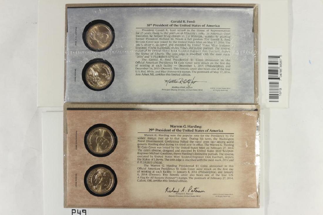 2014-P & D WARREN G. HARDING & 2015-P & D GERALD (1 of 2)