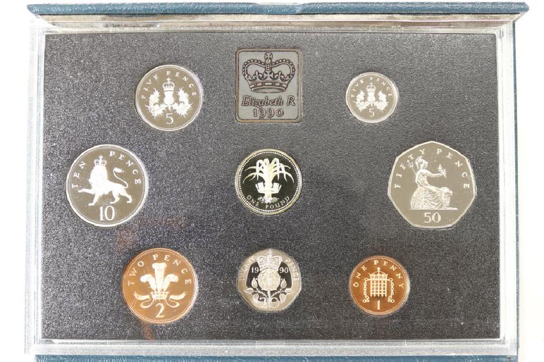1990 UNITED KINGDOM PROOF COIN COLLECTION (1 of 2)