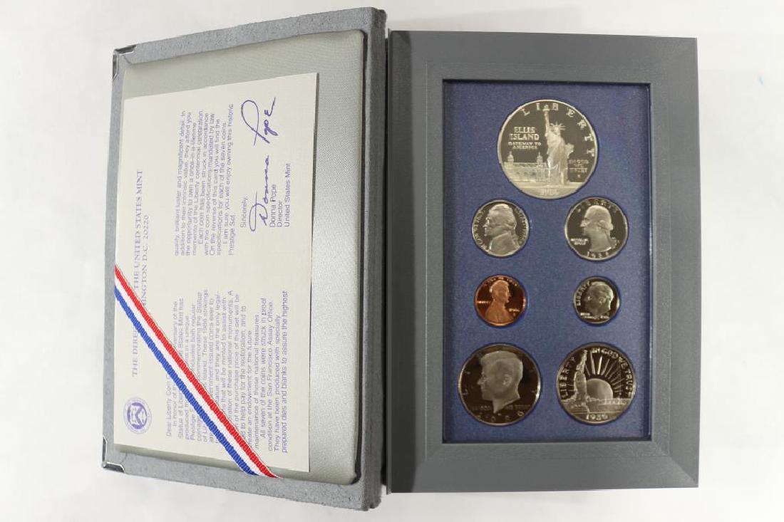 1986 US PRESTIGE PROOF SET LIBERTY (1 of 3)