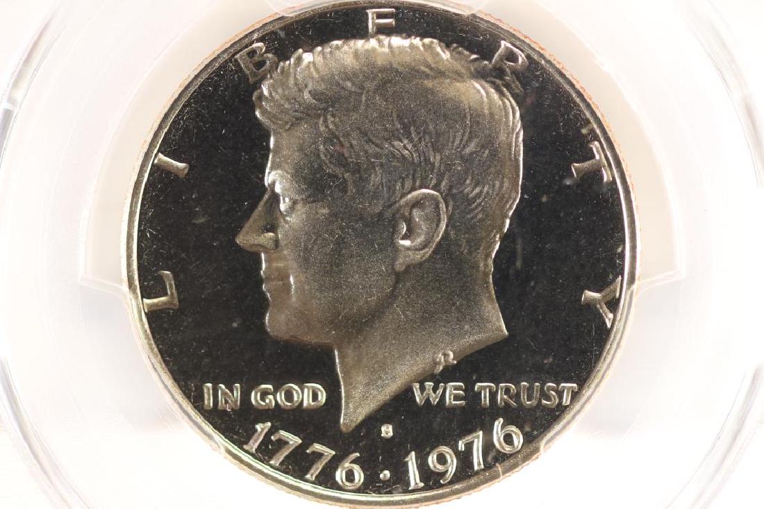 1976-S SILVER KENNEDY HALF DOLLAR PCGS PR69 DCAM (1 of 3)