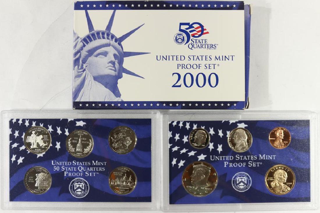2000 US PROOF SET (WITH BOX) (1 of 2)