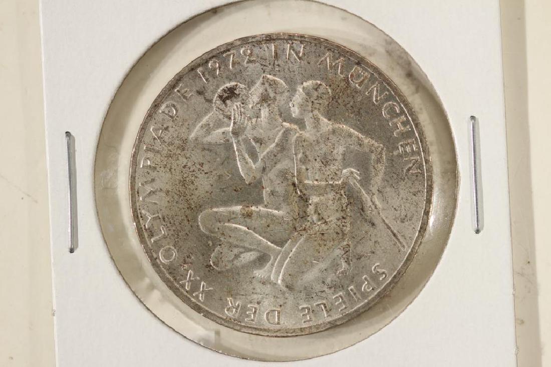 1972 GERMAN OLYMPIC SILVER 10 MARKS BU (1 of 2)