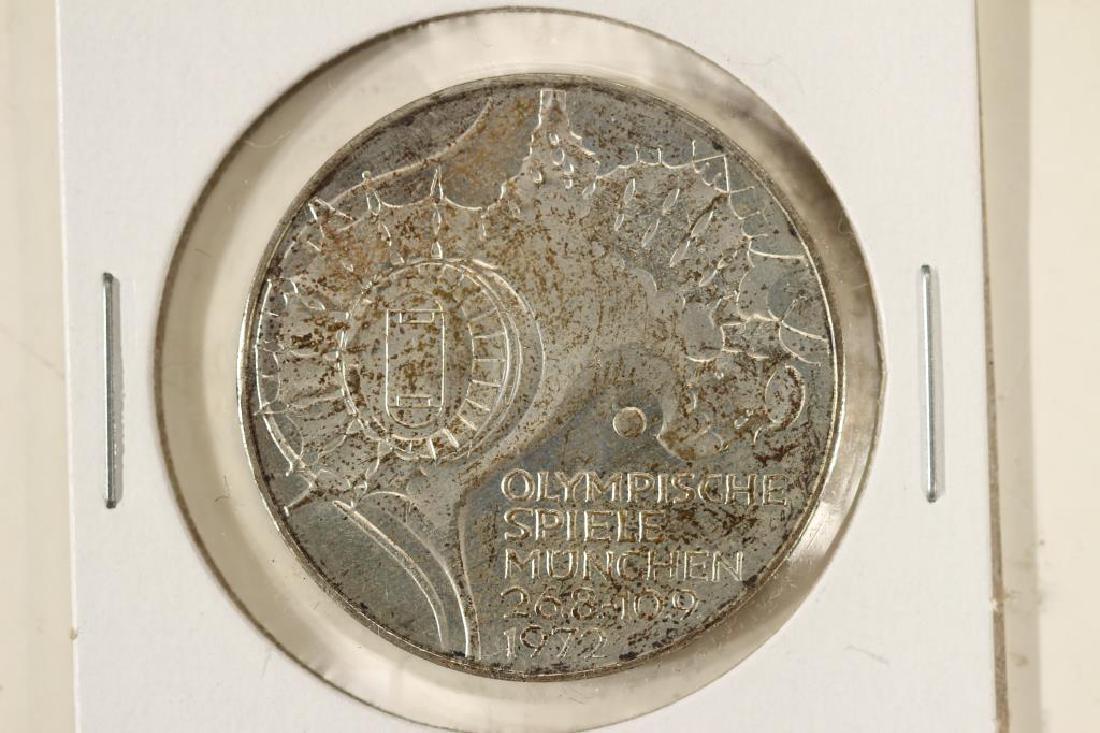 1972 GERMAN OLYMPICS SILVER 10 MARKS BU (1 of 2)