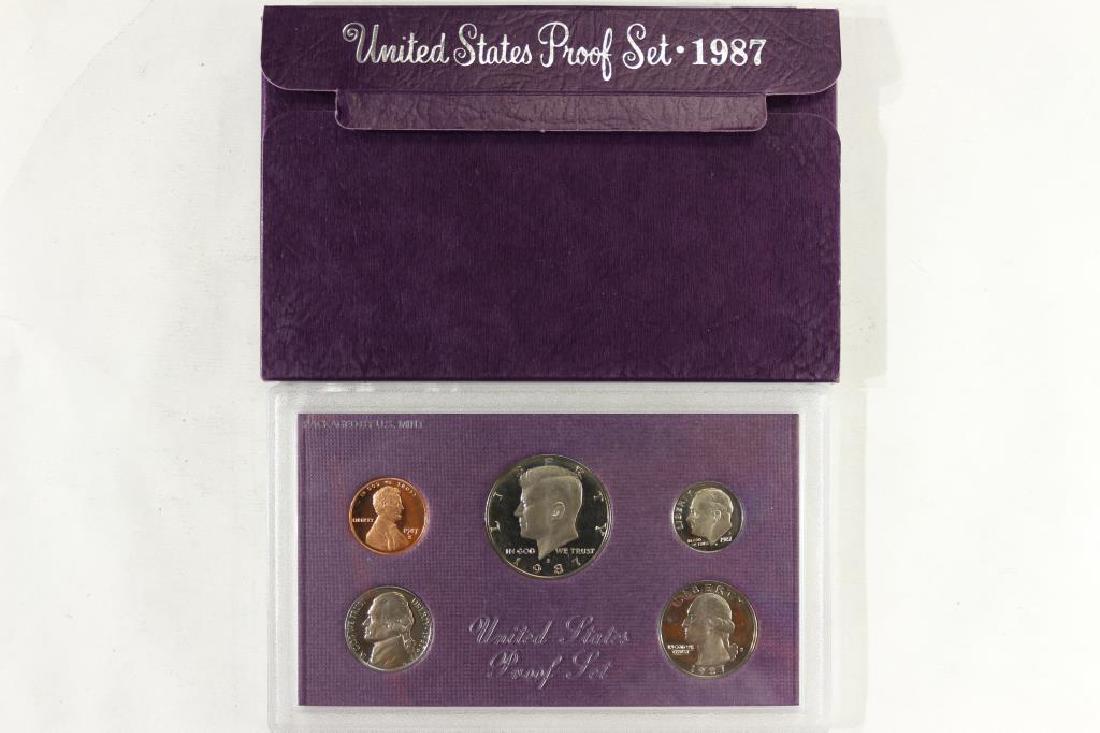 1987 US PROOF SET (WITH BOX) (1 of 2)