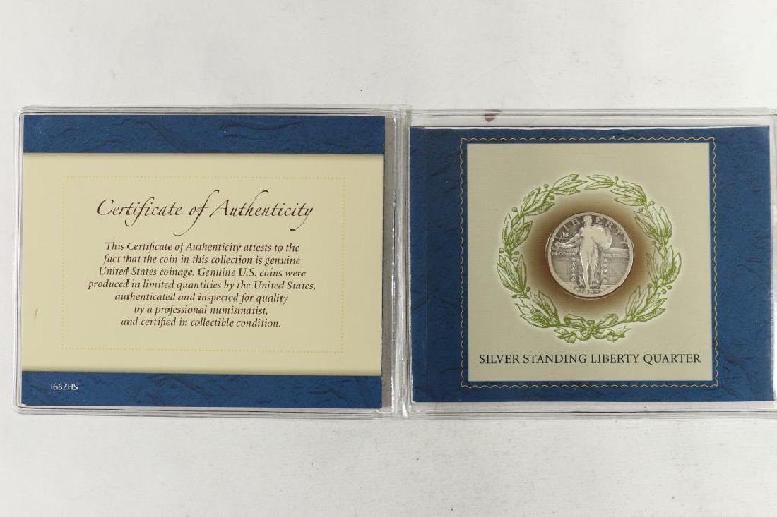 1927 STANDING LIBERTY QUARTER: You must call us at 1-763-862-8302 or email us at bidalotauction@aol.com with your credit card number directly. Thanks.