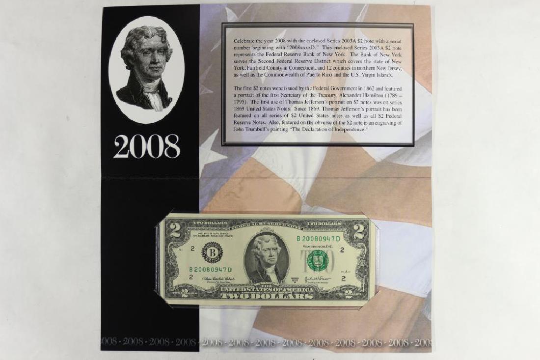 2003-A NEW YORK $2 SINGLE NOTE SERIAL NUMBER (1 of 3)