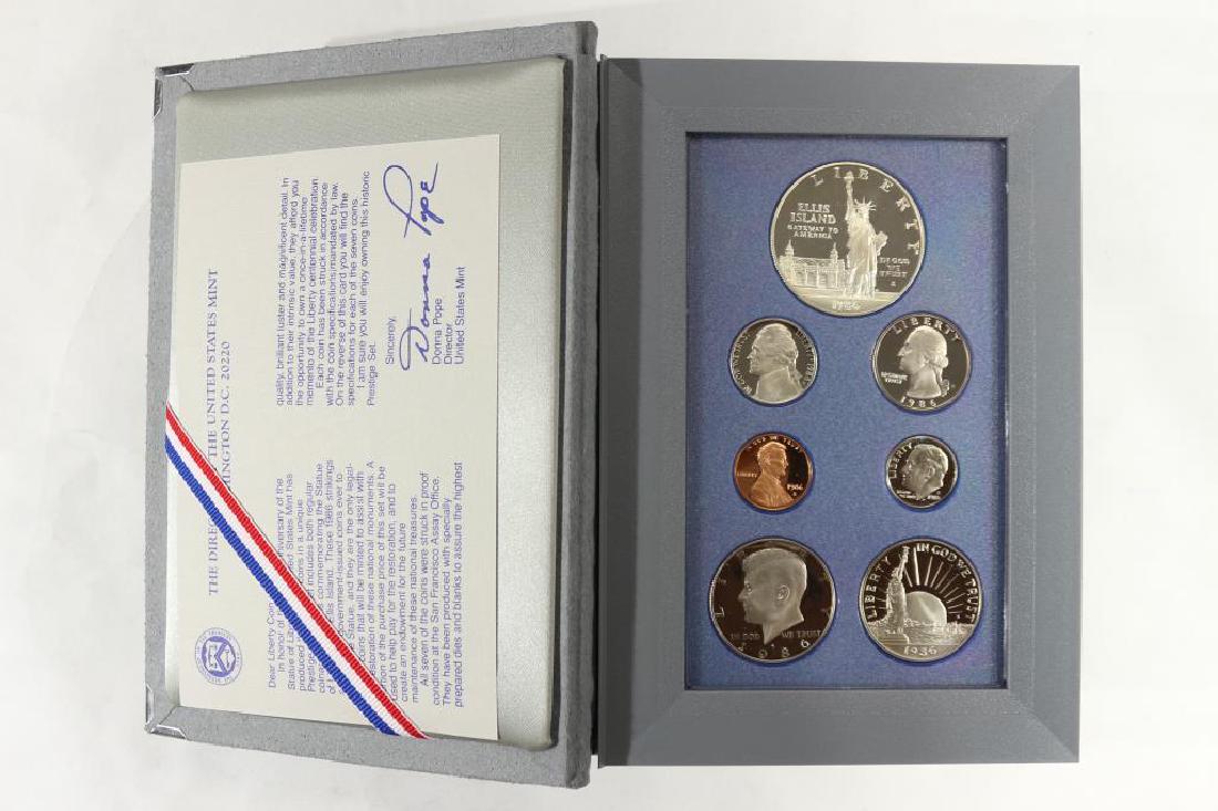 1986 US PRESTIGE PROOF SET LIBERTY (1 of 3)