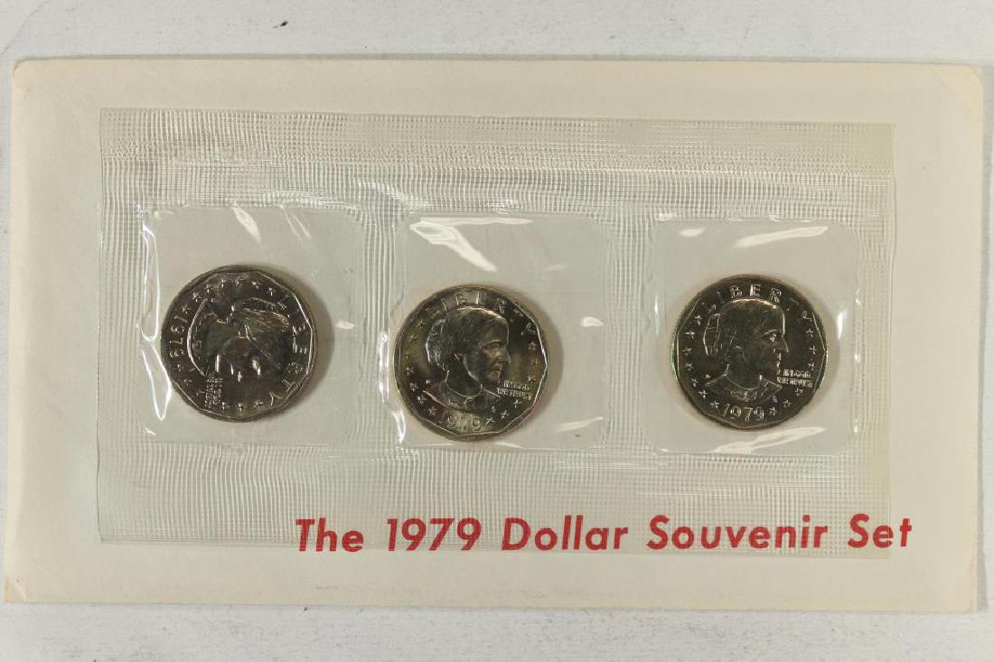1979 P/D/S SACAGAWEA DOLLAR SOUVENIR SET (1 of 2)