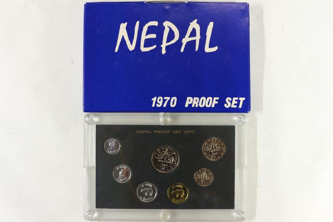 1970 NEPAL PROOF SET, ORIGINAL MINT PACKAGING (1 of 2)