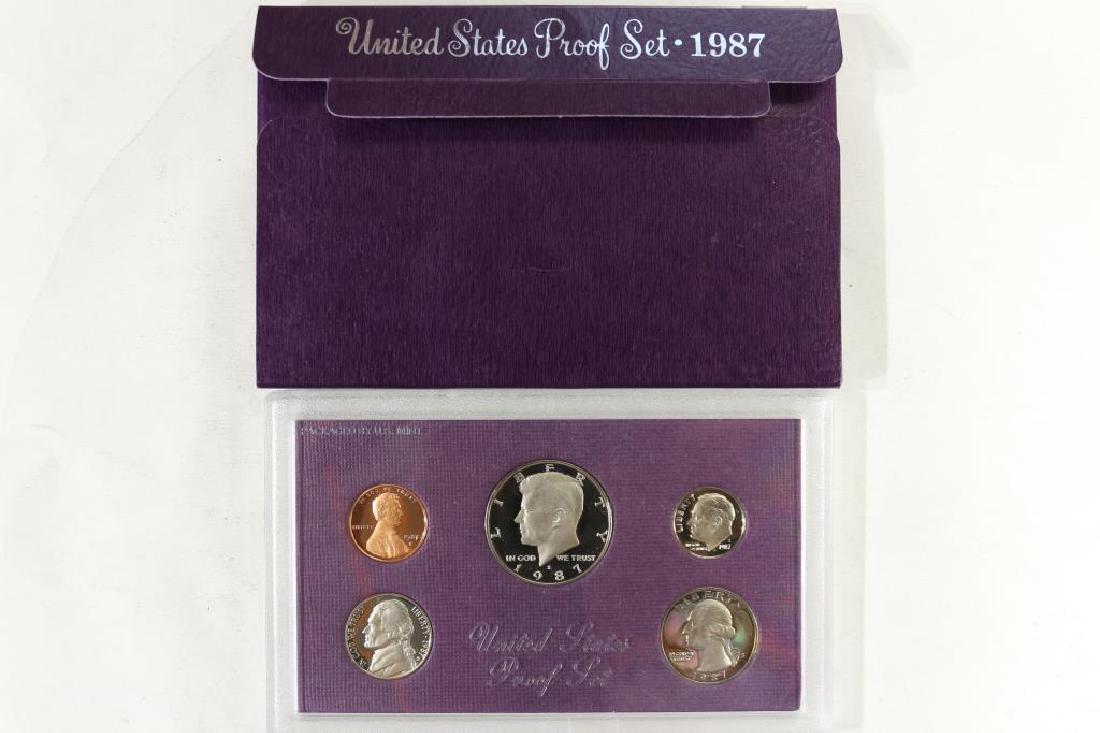 1987 US PROOF SET (WITH BOX) (1 of 2)