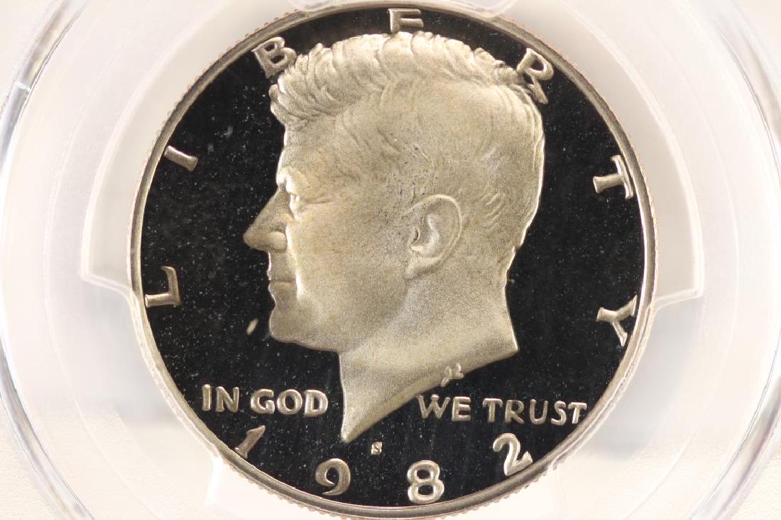 1982-S KENNEDY HALF DOLLAR PCGS PR69 DCAM (1 of 3)
