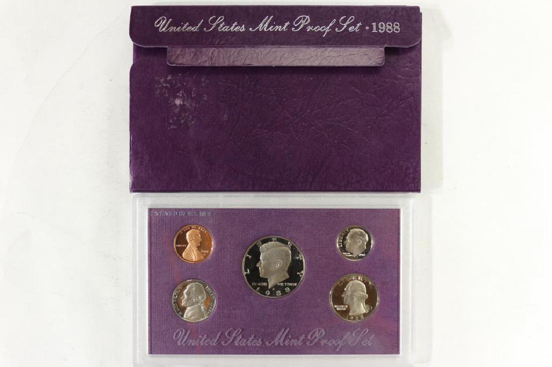 1988 US PROOF SET (WITH BOX) (1 of 2)