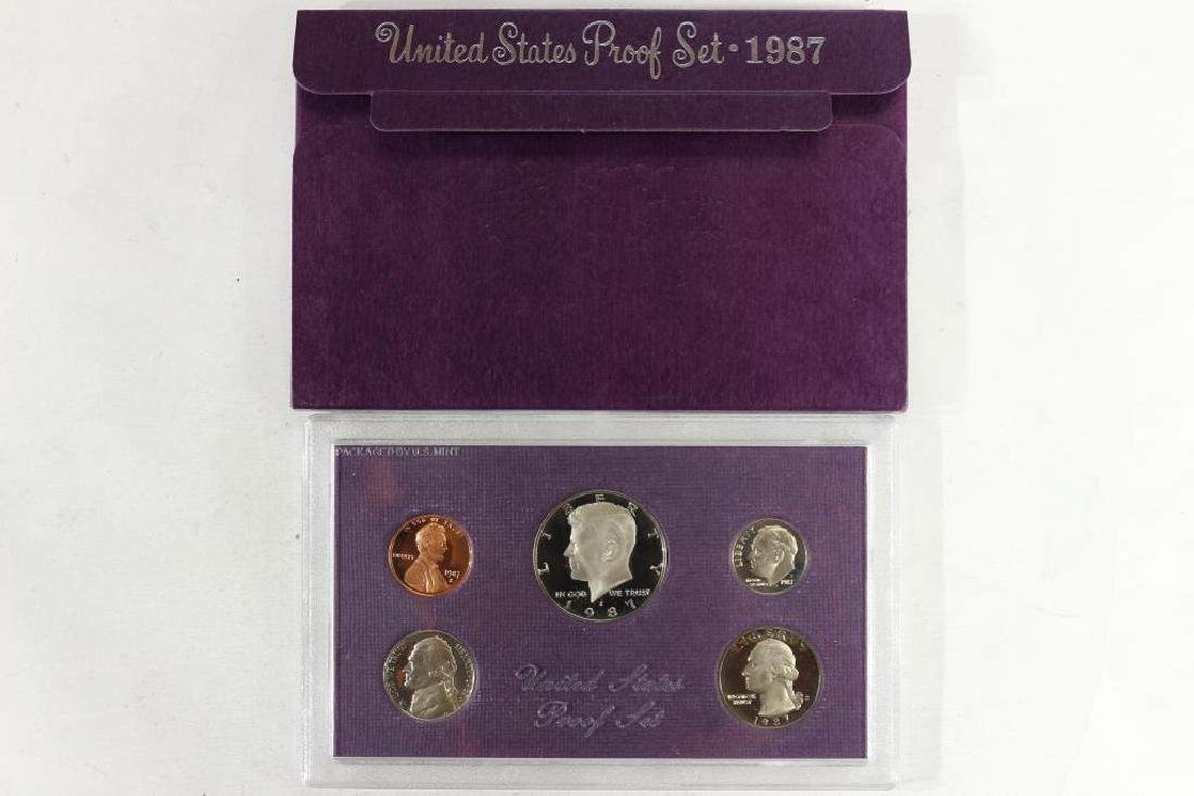 1987 US PROOF SET (WITH BOX) (1 of 2)