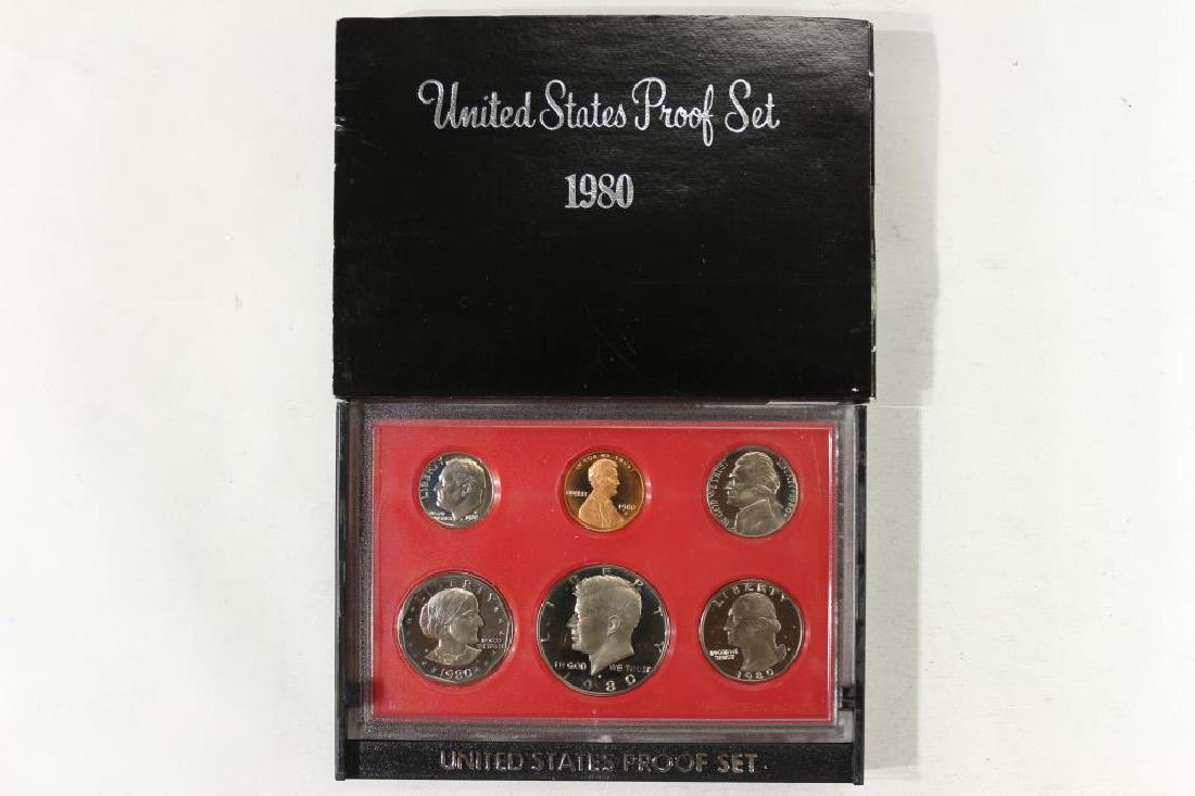 1980 US PROOF SET (WITH BOX) (1 of 2)