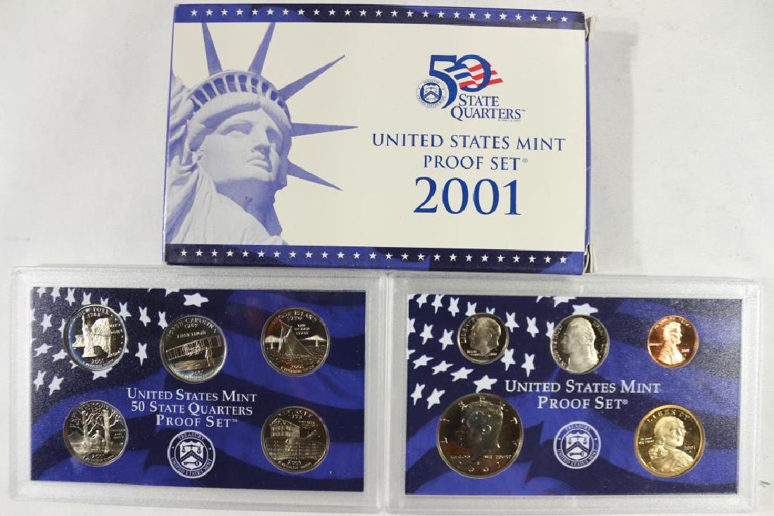2001 US PROOF SET (WITH BOX) (1 of 2)