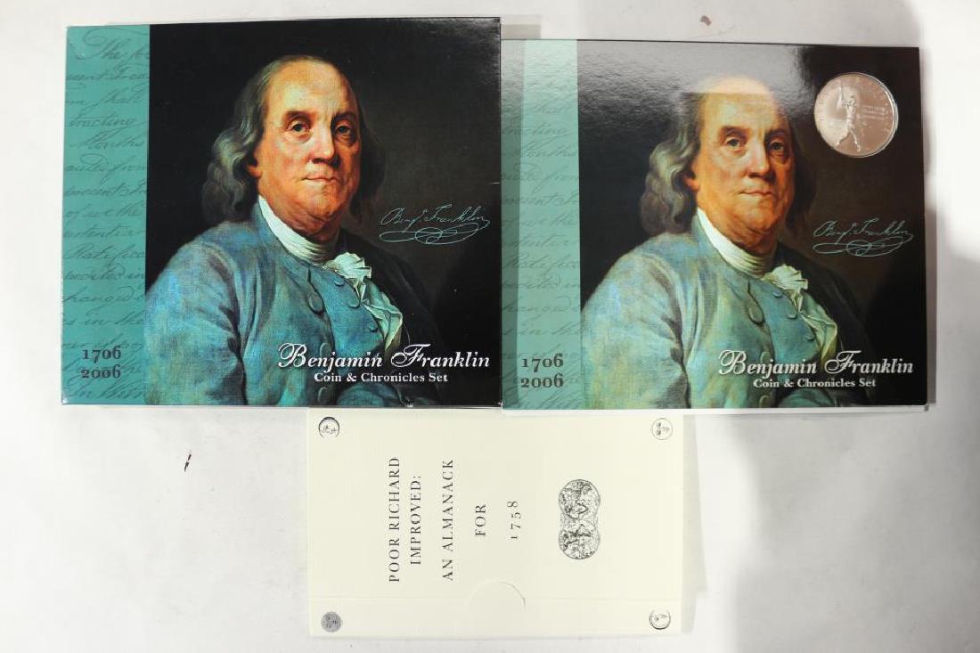 2006 BENJAMIN FRANKLIN COIN & CHRONICLES SET (1 of 2)