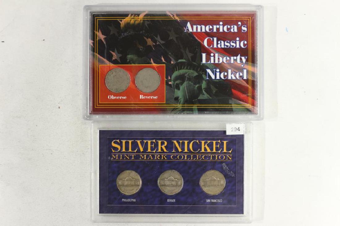 2 US COIN SETS AMERICAS CLASSIC LIBERTY NICKEL (1 of 2)