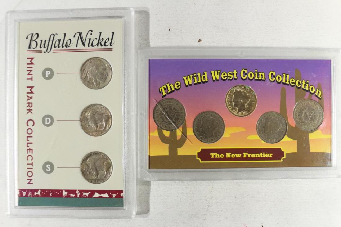 2 US NICKEL SETS THE WILDWEST COIN COLLECTION (1 of 2)