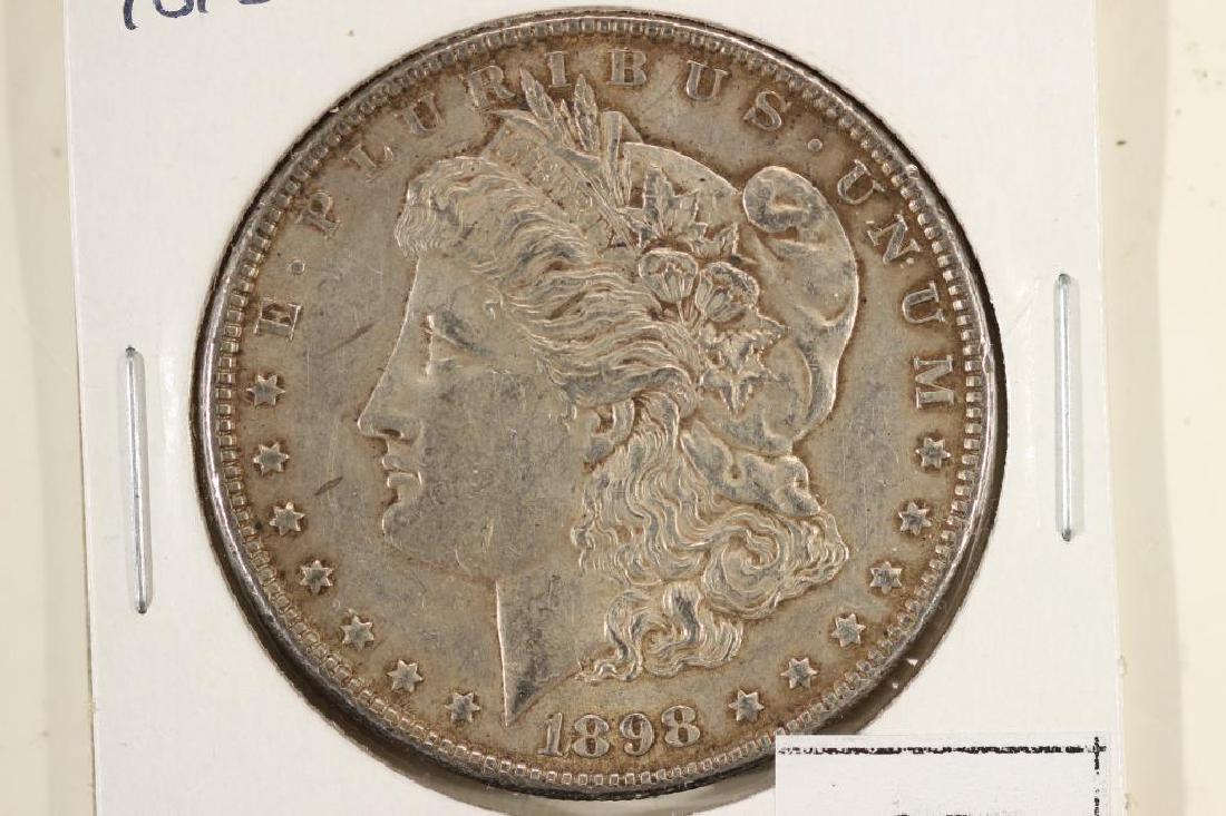 1898 MORGAN SILVER DOLLAR (1 of 2)