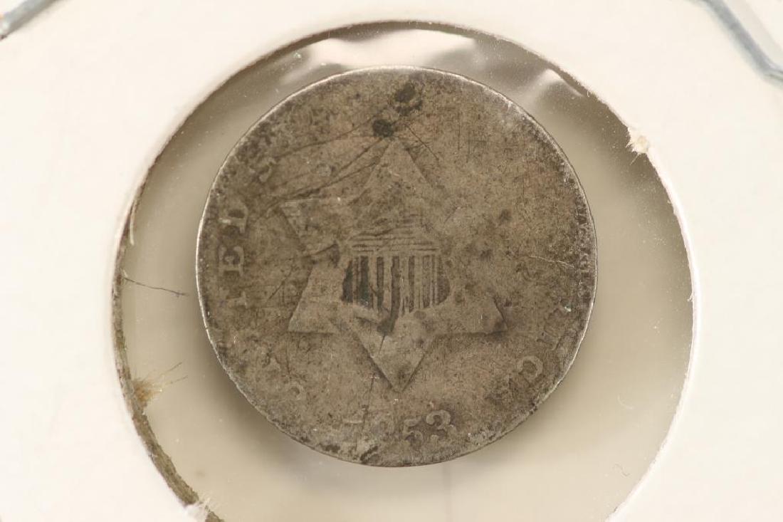 1853 THREE CENT PIECE (SILVER) (1 of 2)