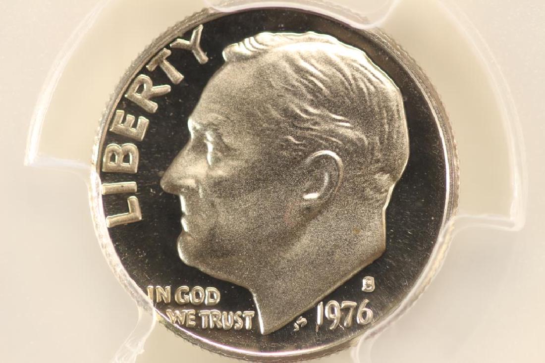 1976-S ROOSEVELT DIME PCGS PR69 DCAM: You must call us at 1-763-862-8302 or email us at bidalotauction@aol.com with your credit card number directly. Thanks.