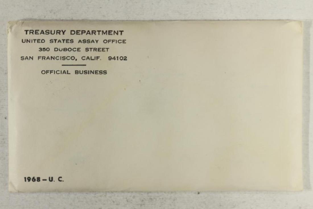 1968 US MINT SET (UNC) P/D/S (WITH ENVELOPE) (1 of 2)