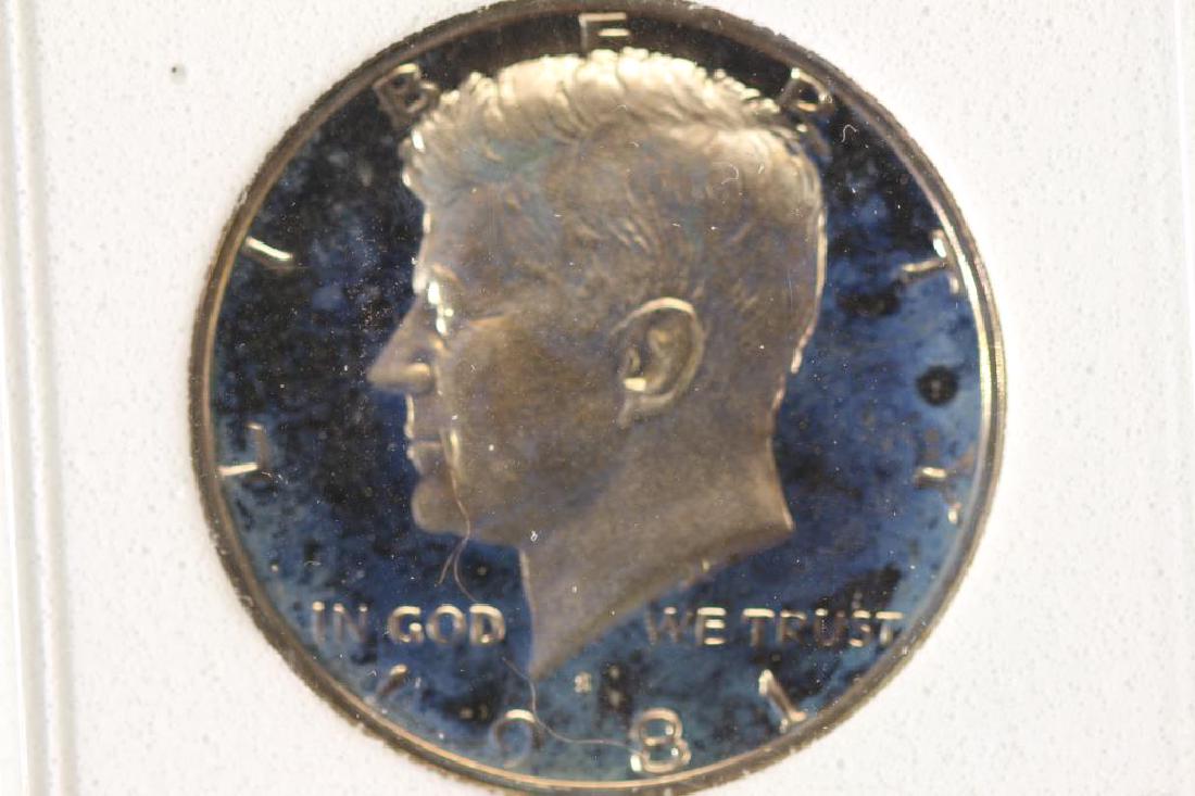 1981-S TYPE II KENNEDY HALF DOLLAR PROOF DCAM (1 of 3)