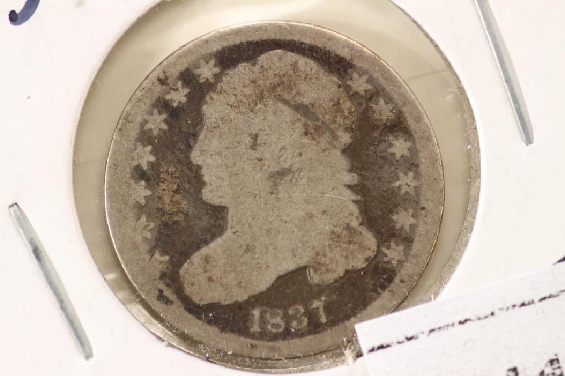 1837 CAPPED BUST DIME (1 of 2)