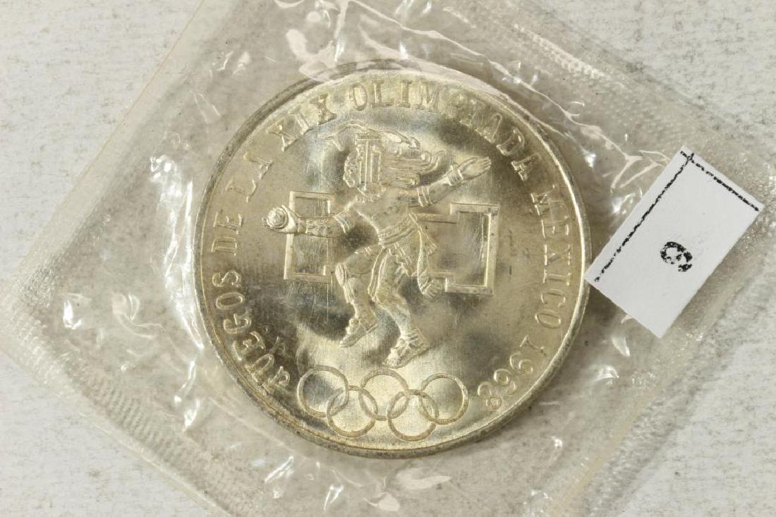 1968 MEXICO OLYMPIC SILVER 25 PESO BRILLIANT UNC (1 of 2)