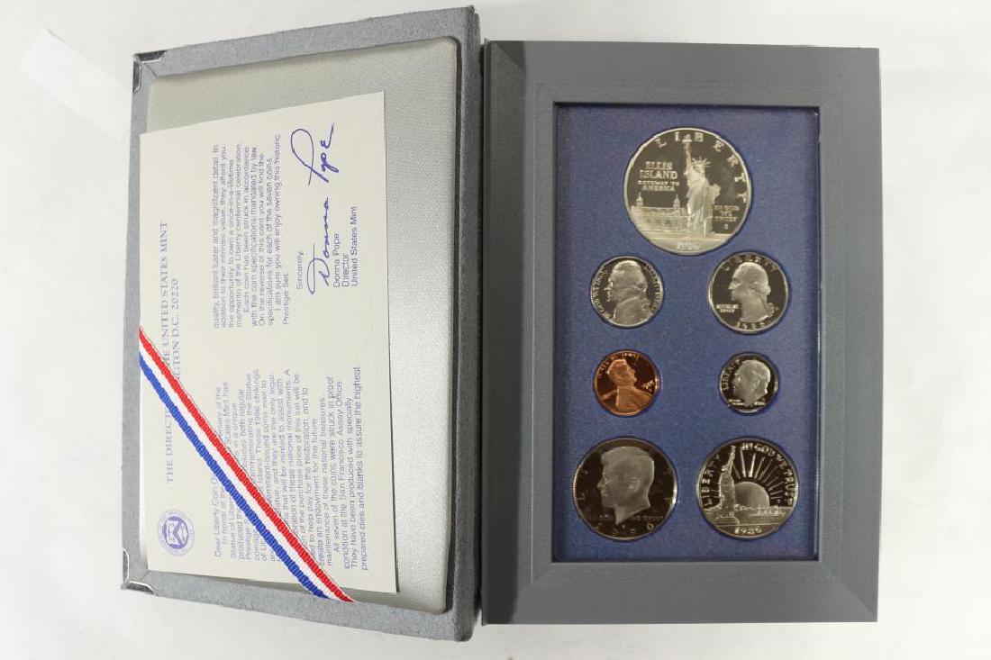 1986 US PRESTIGE PROOF SET LIBERTY (1 of 3)