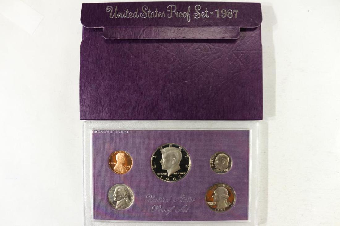 1987 US PROOF SET (WITH BOX) (1 of 2)