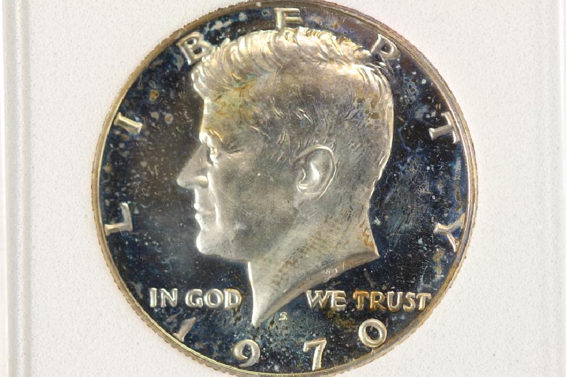 1970-S 40% SILVER JOHN F. KENNEDY HALF PROOF DCAM: You must call us at 1-763-862-8302 or email us at bidalotauction@aol.com with your credit card number directly. Thanks.