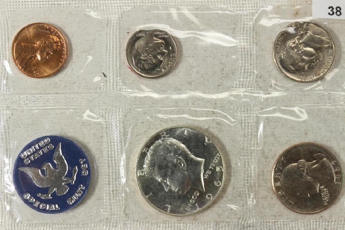 1965 US SPECIAL MINT SET WITHOUT ENVELOPE (1 of 2)