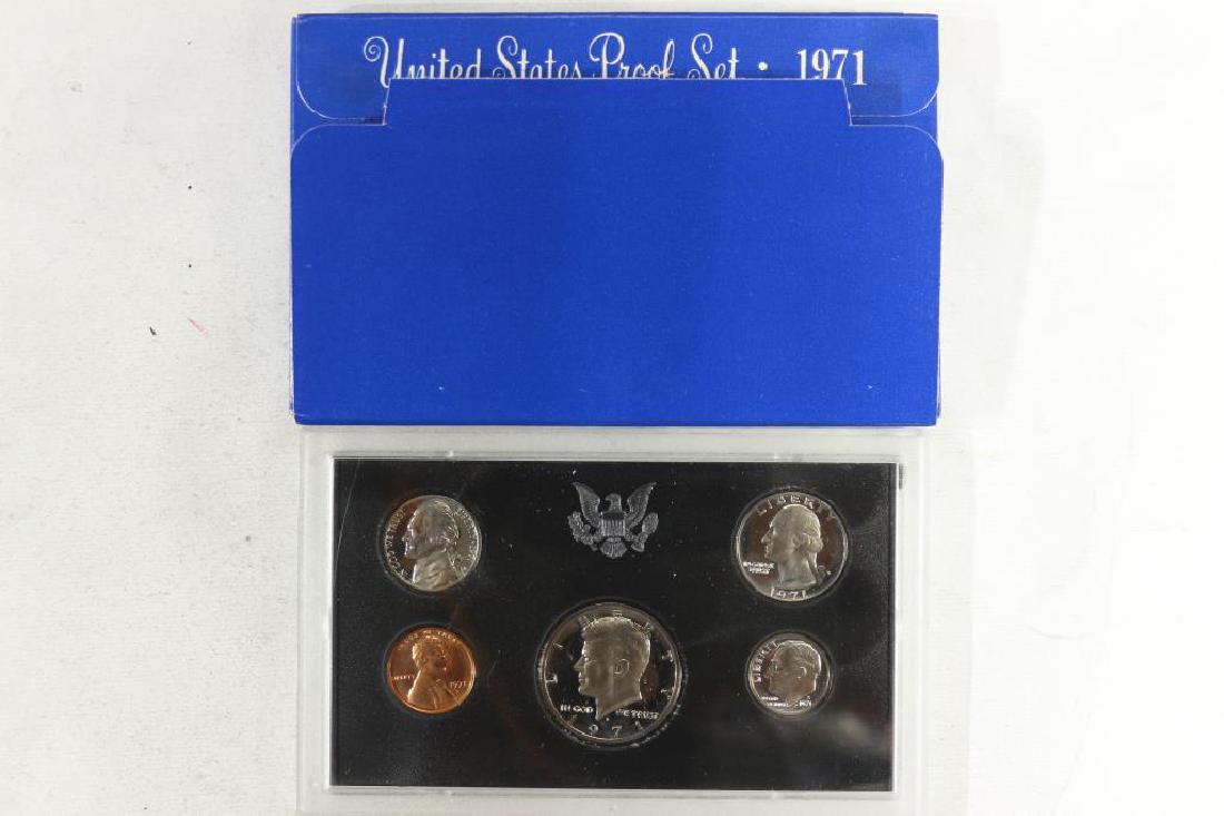 1971 US PROOF SET (WITH BOX) (1 of 2)