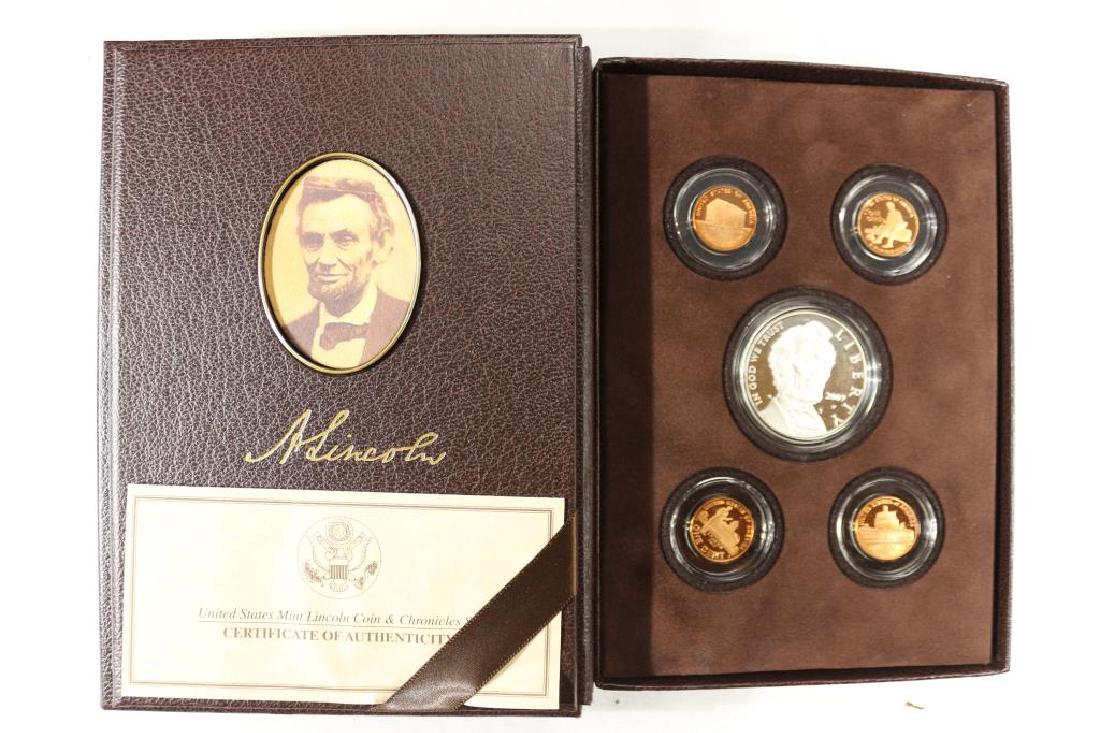 2009 US MINT LINCOLN COIN & CHRONICLES SET (1 of 2)