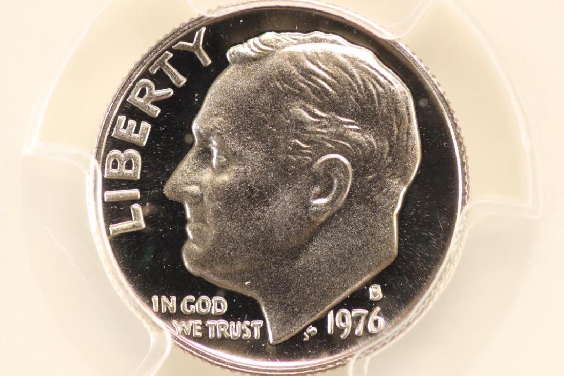 1976-S ROOSEVELT DIME PCGS PR69 DCAM: You must call us at 1-763-862-8302 or email us at bidalotauction@aol.com with your credit card number directly. Thanks.