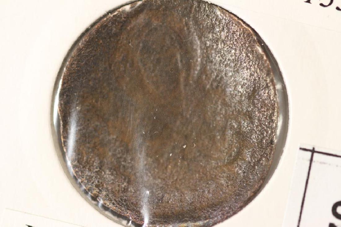 1045-1353 A.D. JESUS CHRIST WITH BIBLE BYZANTINE: CUPPED ANCIENT COIN