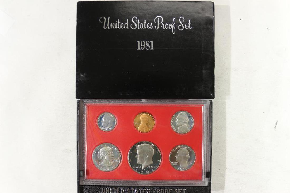 1981 US PROOF SET (WITH BOX) (1 of 2)
