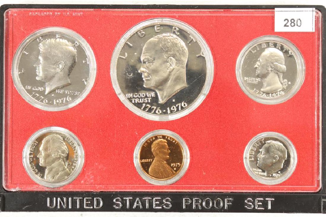 1975 US PROOF SET (WITHOUT BOX) (1 of 2)