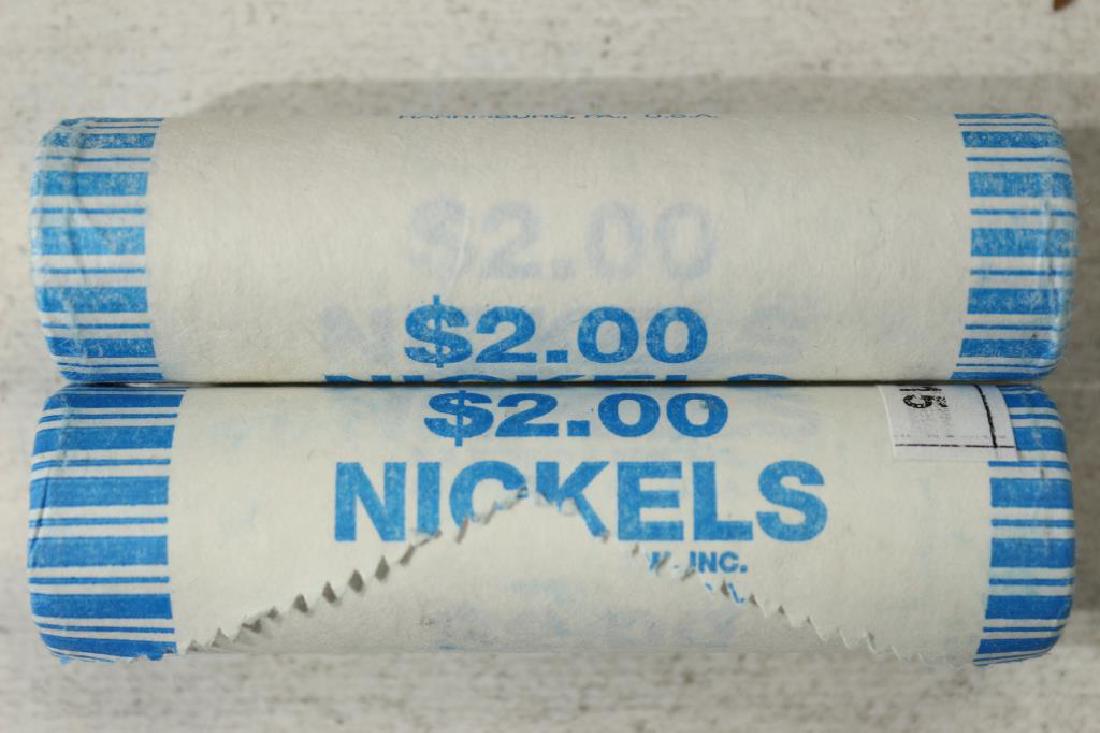 2-$2 ROLLS OF 2004-D PEACE MEDAL JEFFERSON NICKELS (1 of 1)
