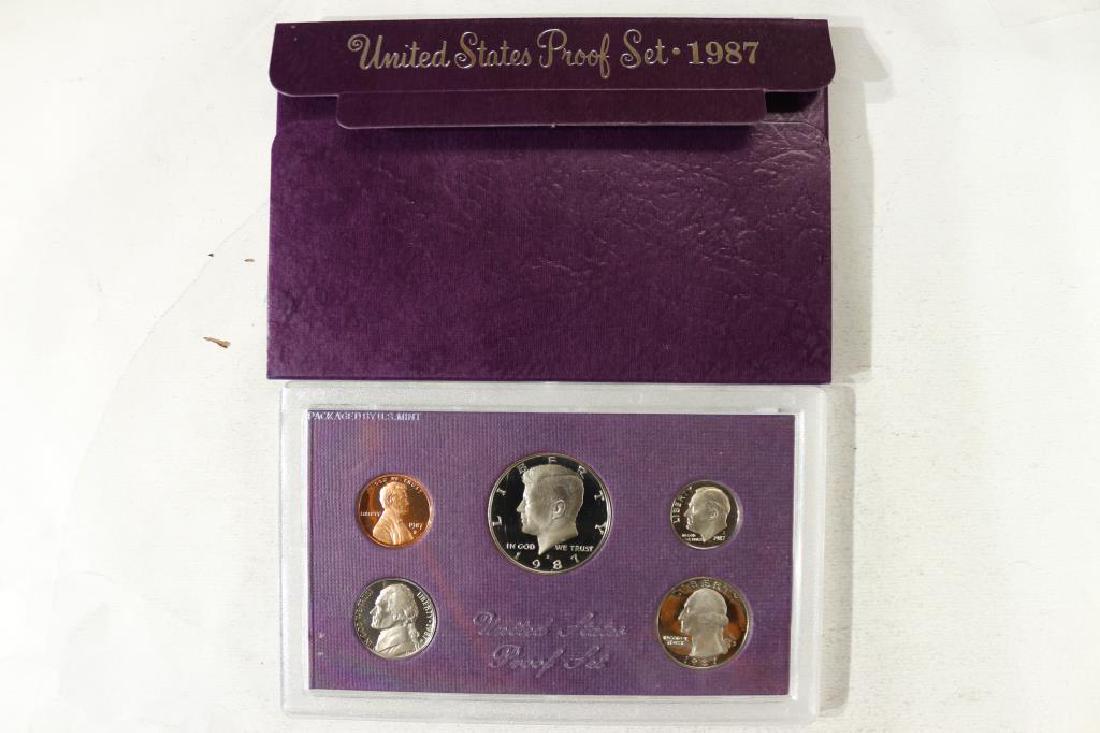 1987 US PROOF SET (WITH BOX) (1 of 2)